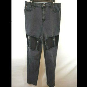 fashion nova cut out jeans